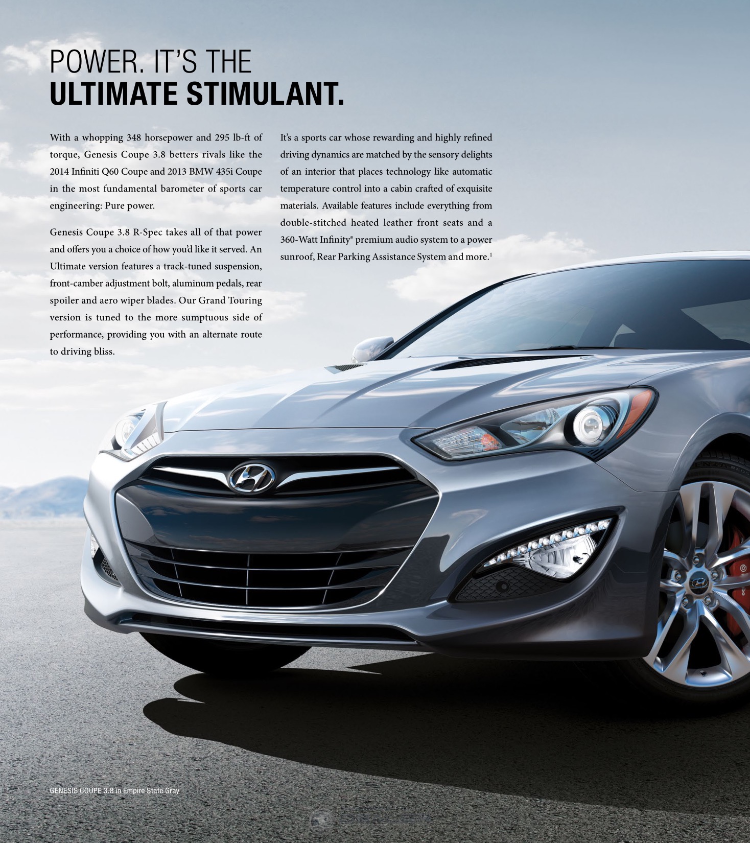 2014 Hyundai Genesis Coupe Brochure Page 2